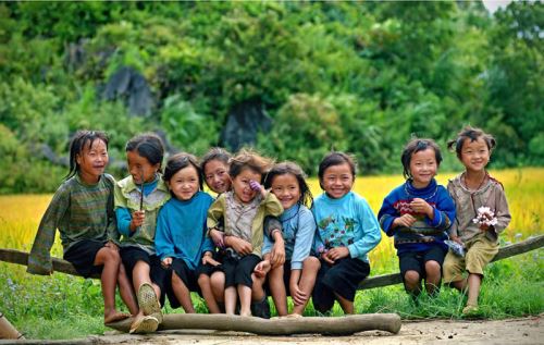 Des enfants à Sapa